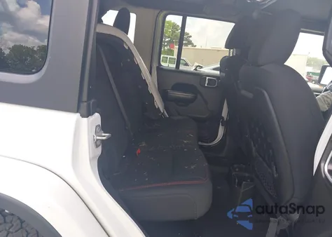 2021 Jeep Wrangler Unlimited Rubicon 4X4 из США, поврежденный, VIN 1C4HJXFG9MW714239